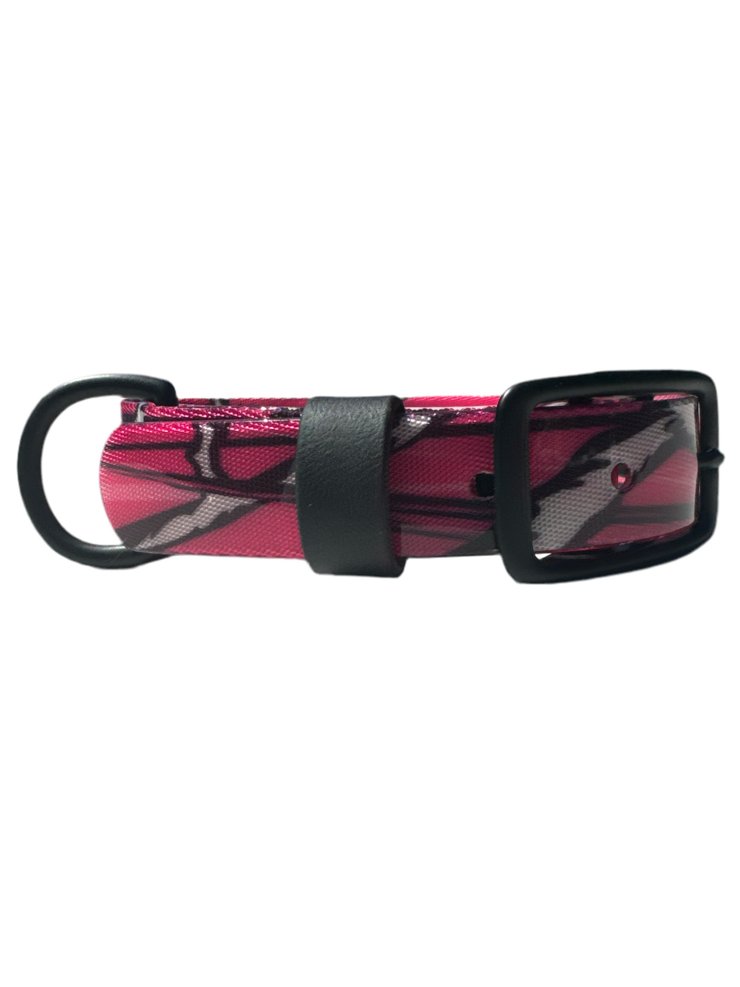 1” Classic Dog Collar by Layla Bay in Pink Camo