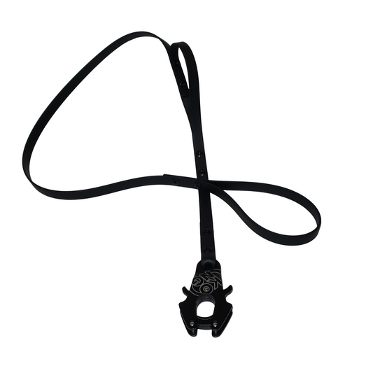 The Cuda Dog Leash in Black by Layla Bay