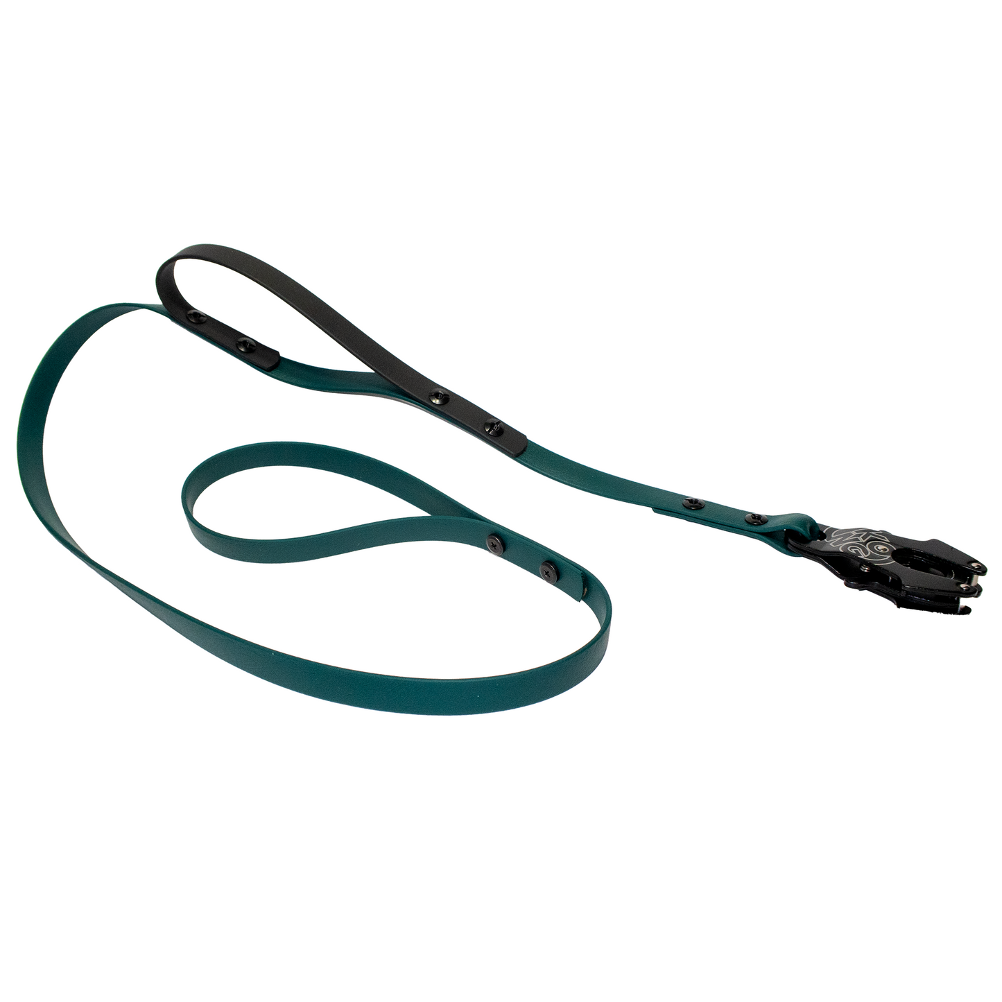 The Cuda Dog Leash in Green by Layla Bay